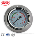 stainless steel bourdon liquid filled pressure gauge